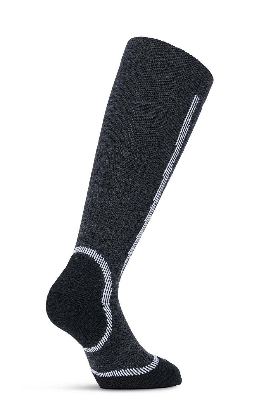 Ski ERGOWOOL Socken - Iron/Black