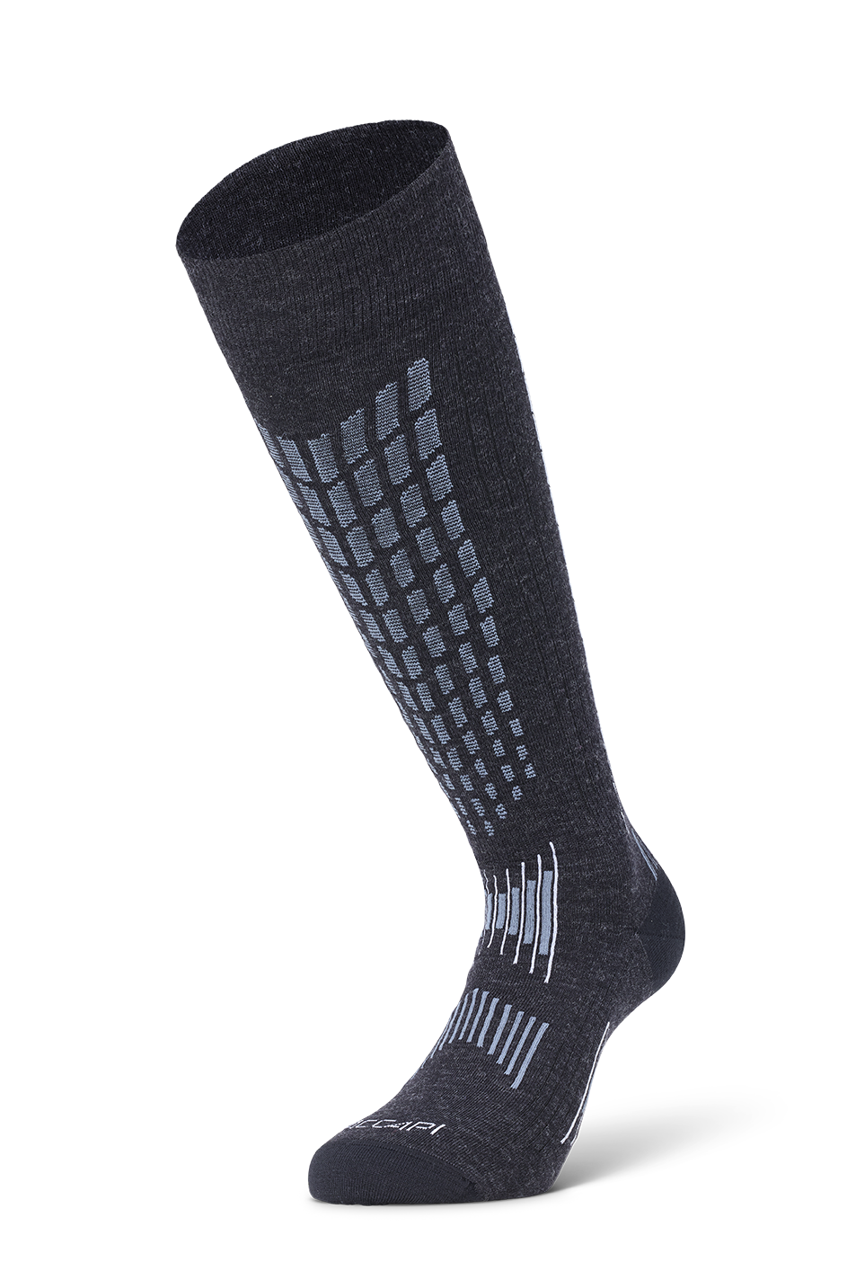Ski Kaschmir Socken - Anthrazit/Eisen
