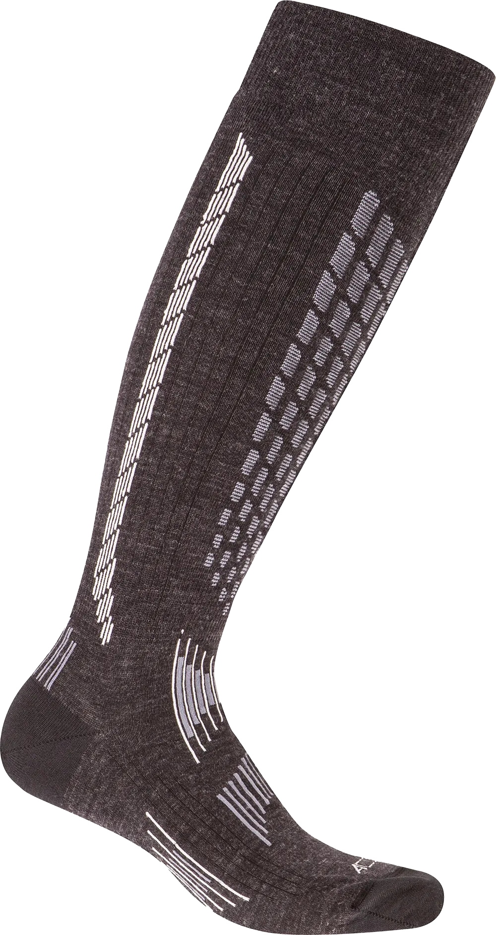 Ski Cashmere Socks - Anthracite/Iron