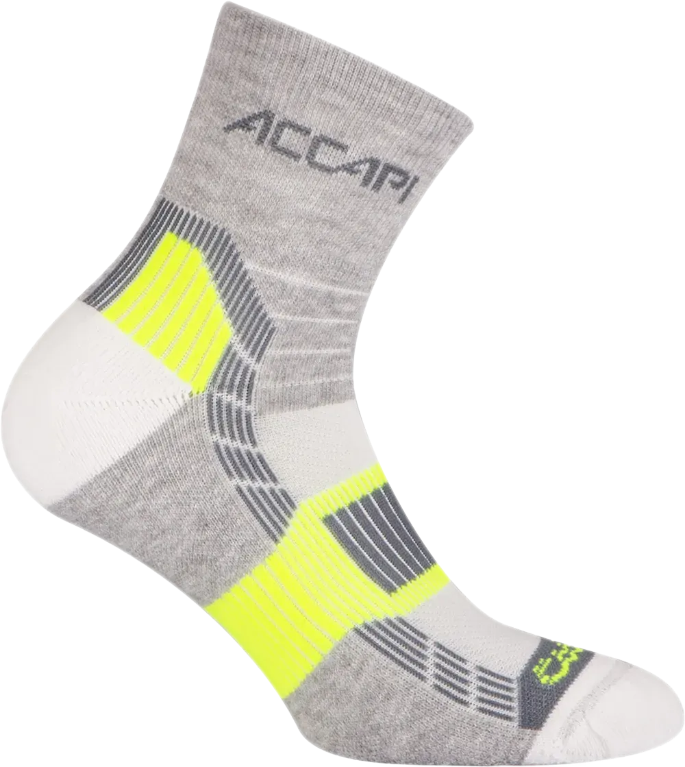 Running Socks - Gray/Yellow F