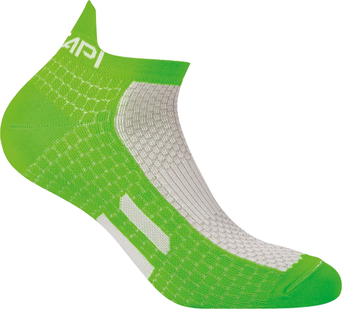 Marathon Socks - Lime Fluo/White