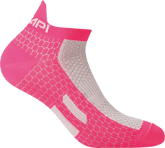 Marathon Socks - Pink Fluo/White