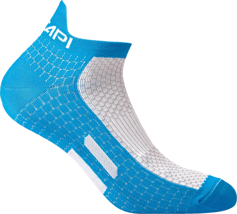 Marathon Socks - Turquoise/White