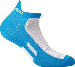 Marathon Socks - Turquoise/White