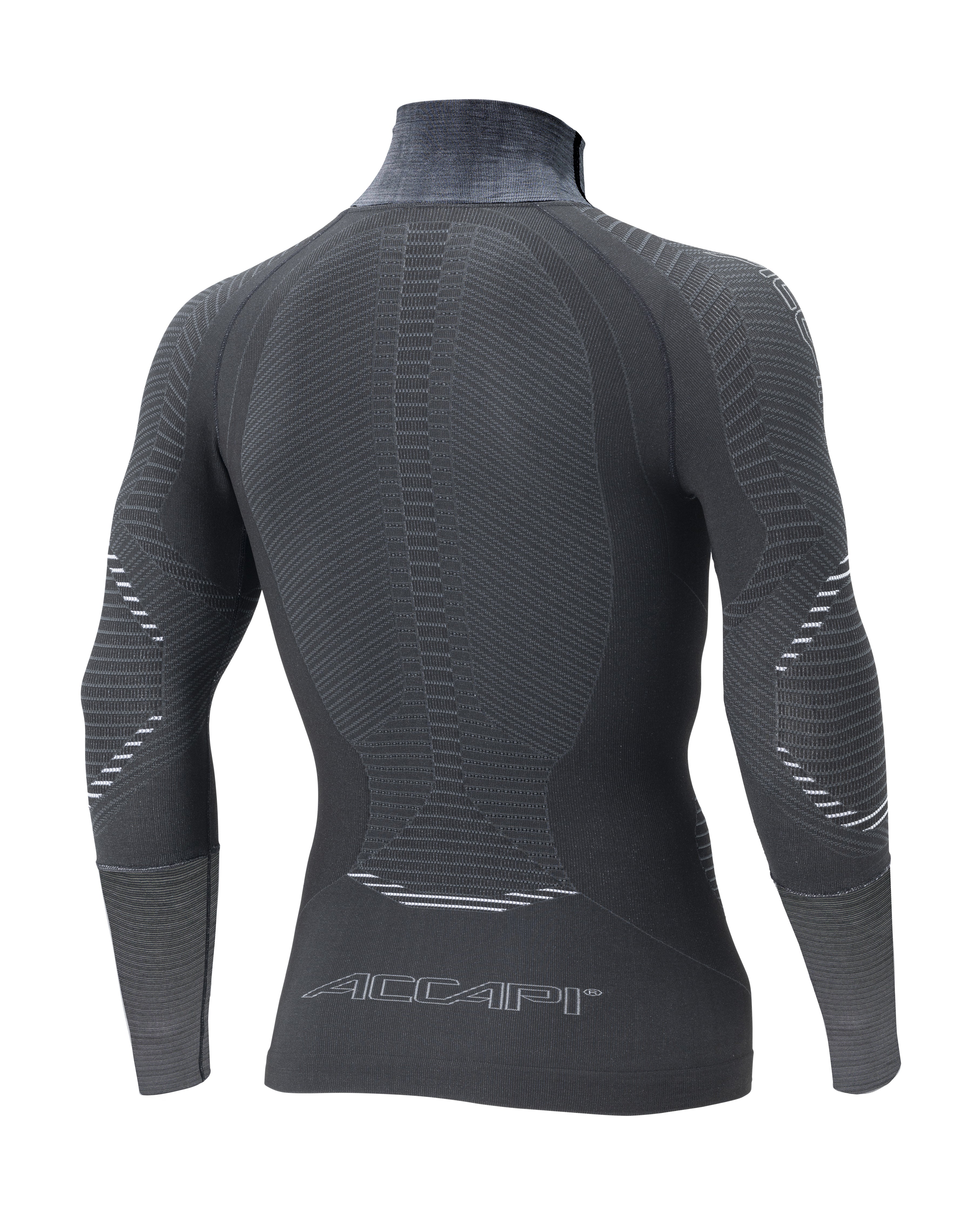 Maglia Manica Lunga Uomo SKATE SAFE - Black/Anthracite