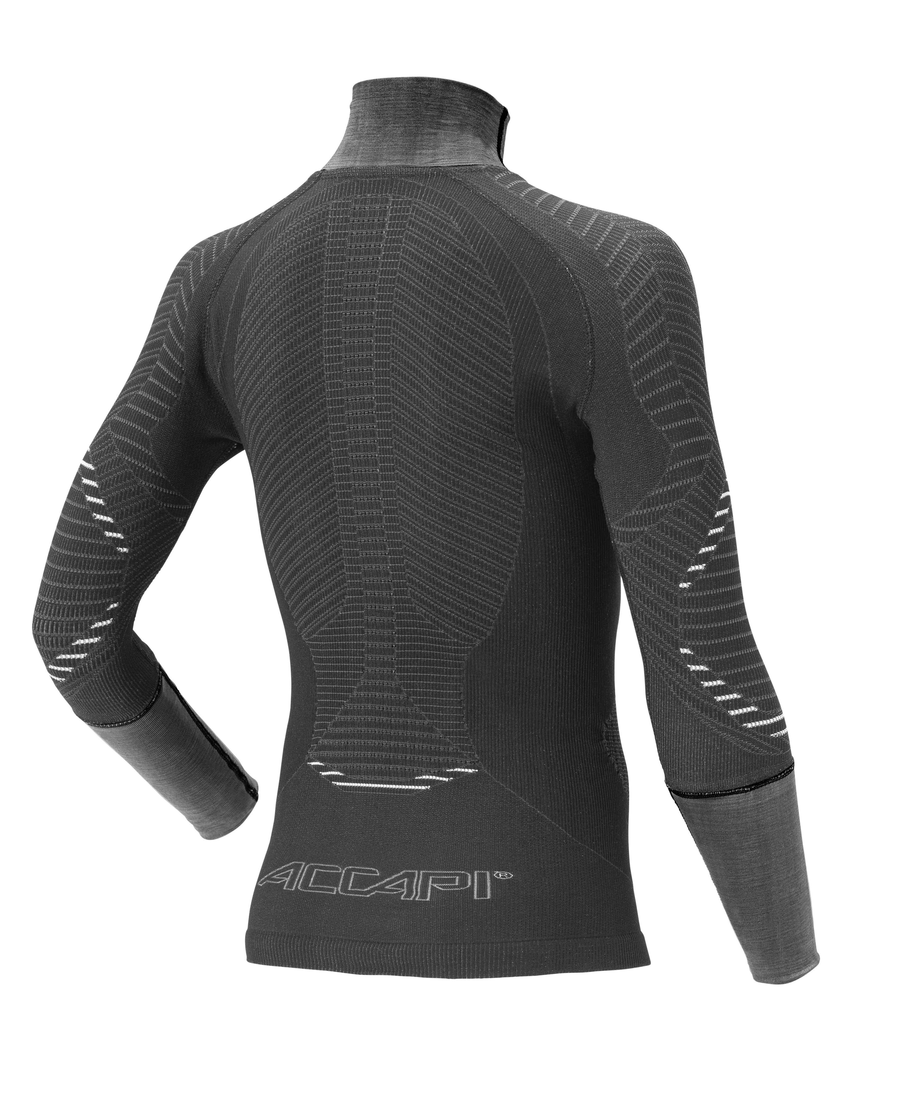 Maglia M.Lunga JR Skate Safe - Black/Anthracite