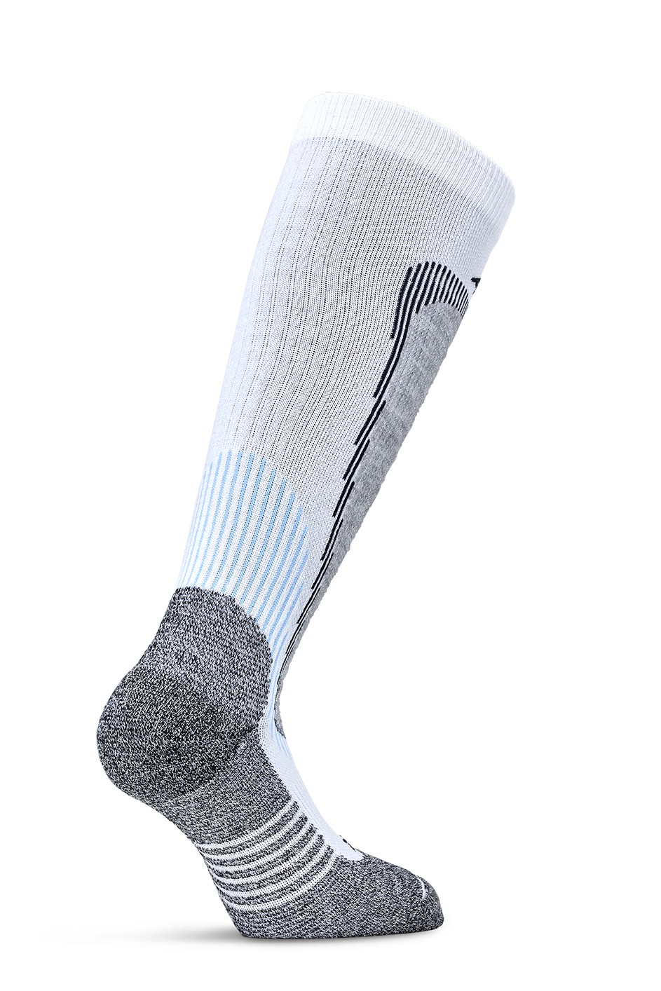 Ski Nature FIR Socks - White/Gray