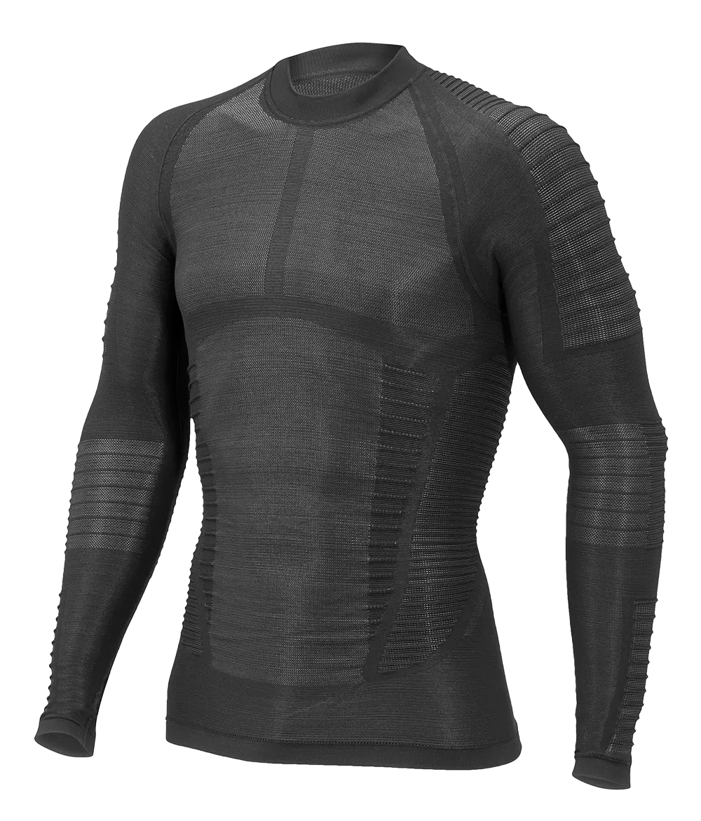 Men's Long Sleeve Shirt DIAMOND - Black