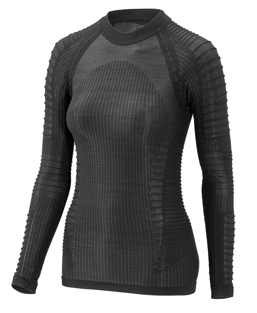 Damen Langarmshirt DIAMOND - Schwarz