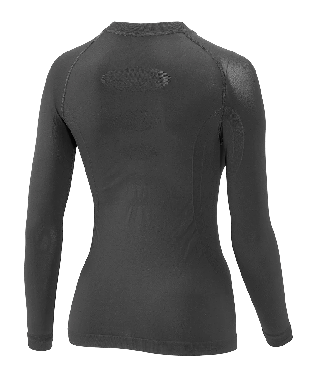 Damen Langarmshirt PRO - Schwarz