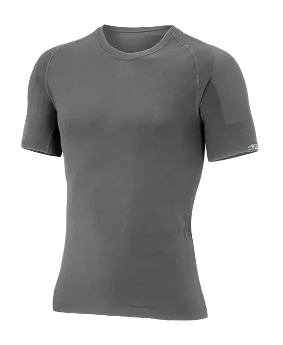 Maglia a maniche corte con supporto per le spalle da uomo BODYGUARD - Black