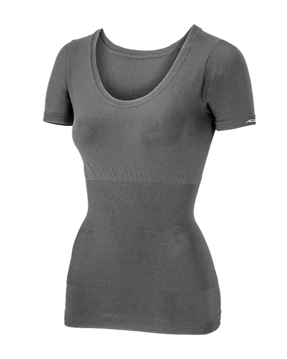Damen Rücken-Kurzarmshirt BODYGUARD - Schwarz