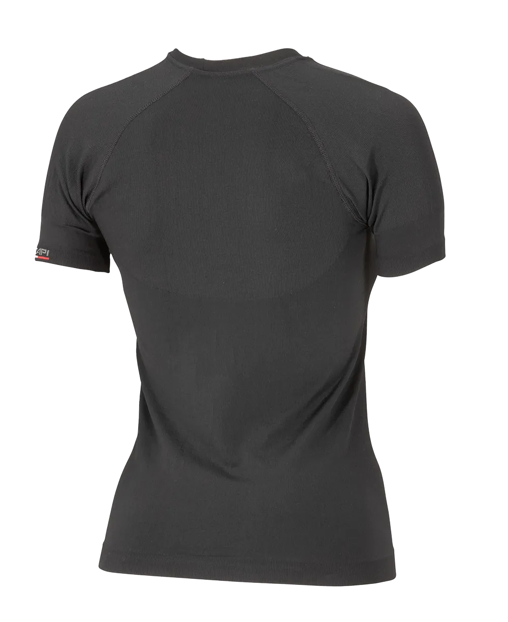 Women's Shoulder Support Short Sleeve Shirt BODYGUARD - Black