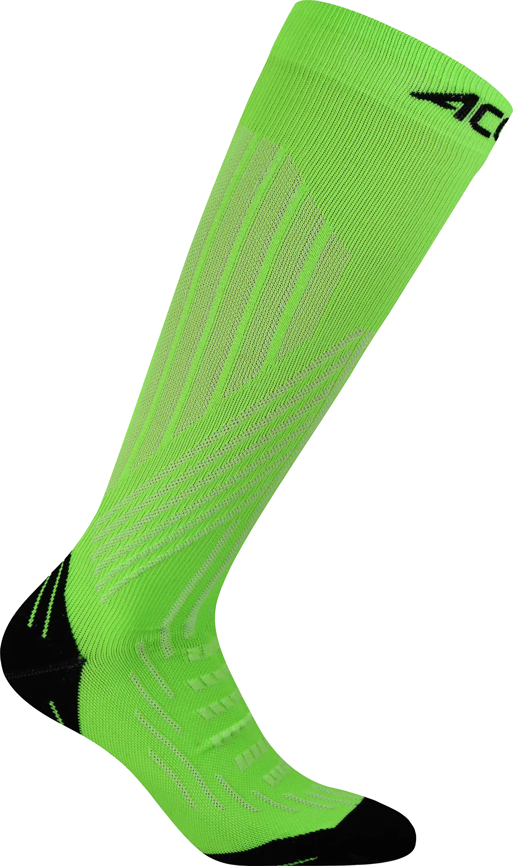 Compression Performance Socks - Green Fluo