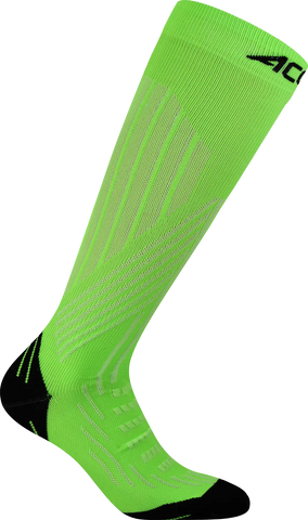 Compression Performance Socks - Green Fluo