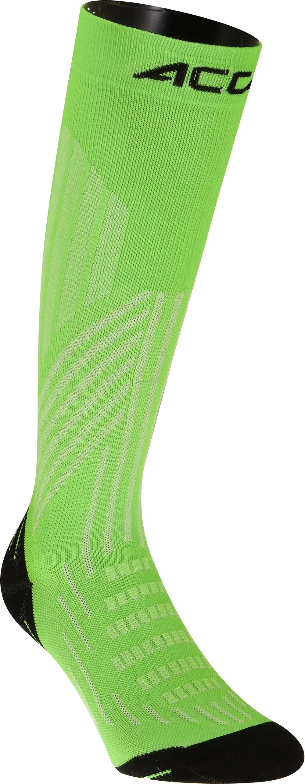 Compression Performance Socks - Green Fluo