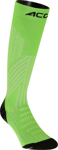 Compression Performance Socks - Green Fluo - Hover