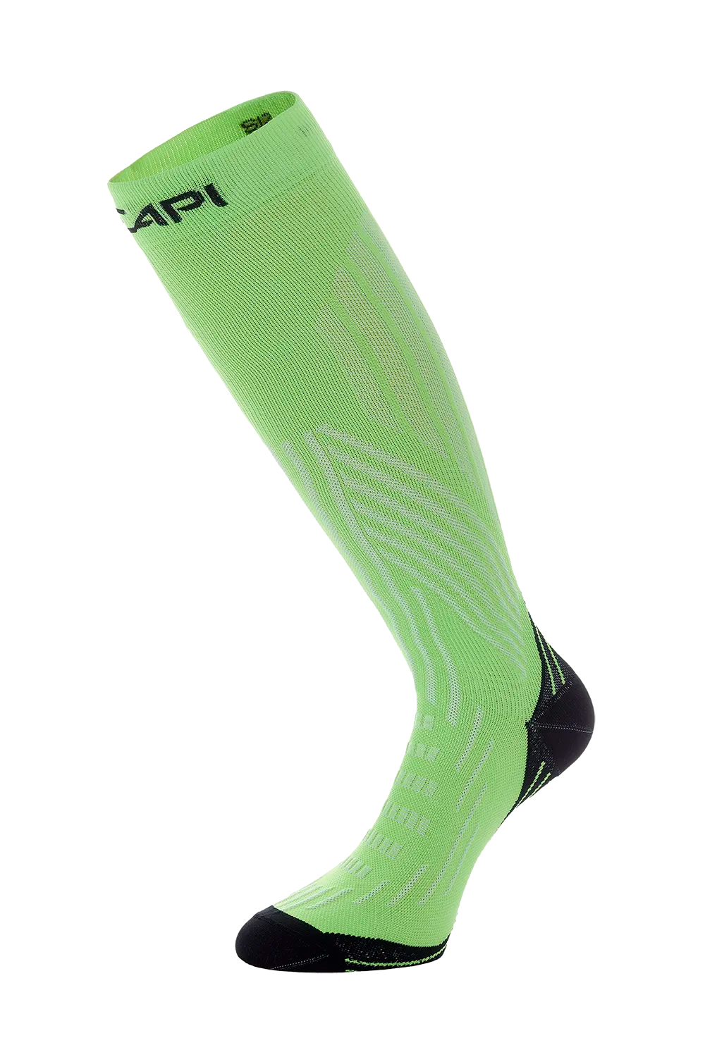 Compression Performance Socks - Green Fluo