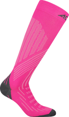 Compression Performance Socks - Pink Fluo