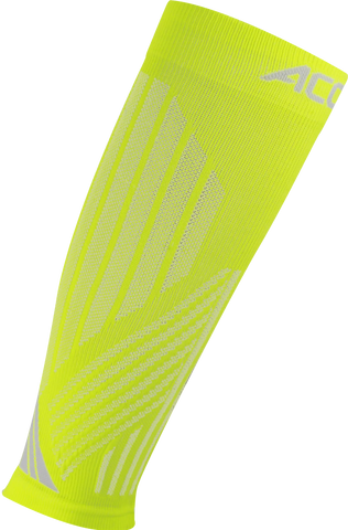 Compression Calf Sleeve - Yellow Fluo