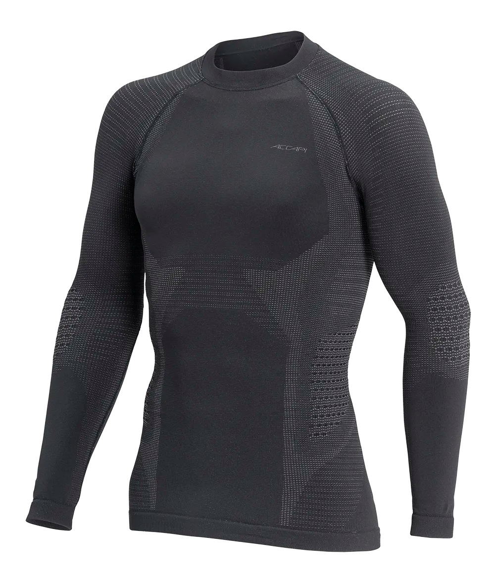 Maglia a maniche lunghe da uomo POLAR BEAR - Black/Gray