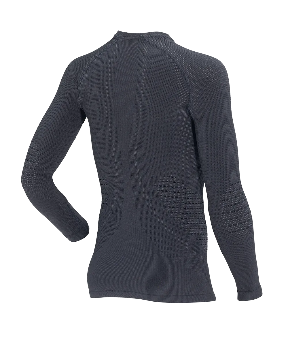 Junior Langarmshirt POLAR BEAR - Schwarz/Grau