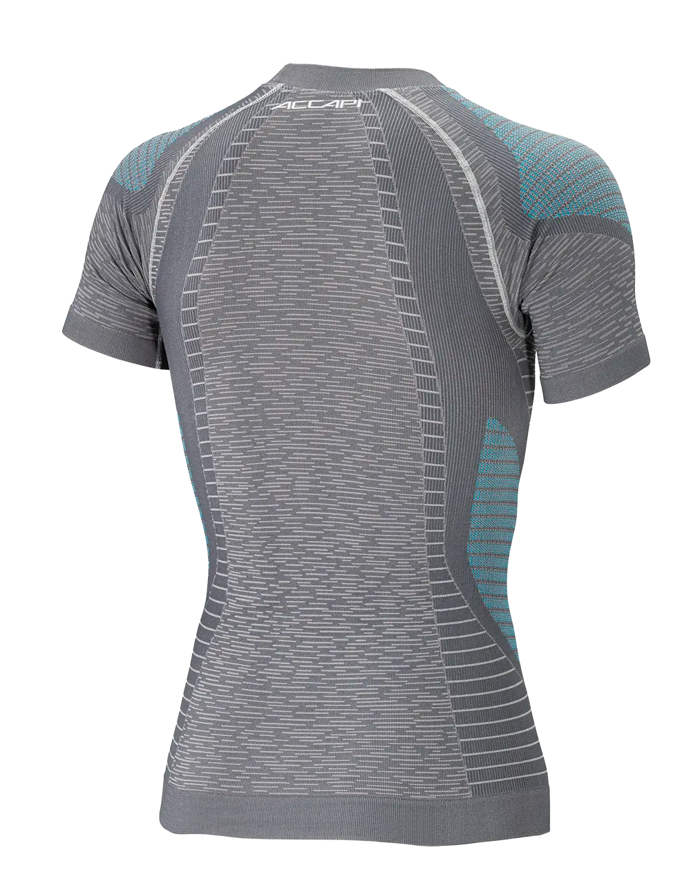 Men's Short Sleeve Shirt ERGOCYCLE - Anthracite/Silver