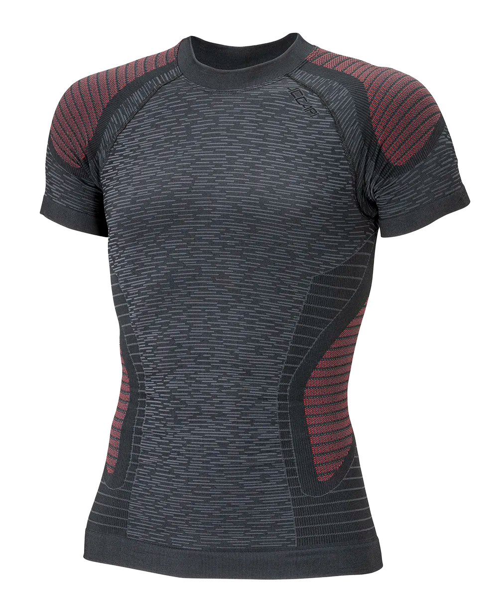 Maglia a Maniche Corte Uomo ERGOCYCLE - Black/Anthracite