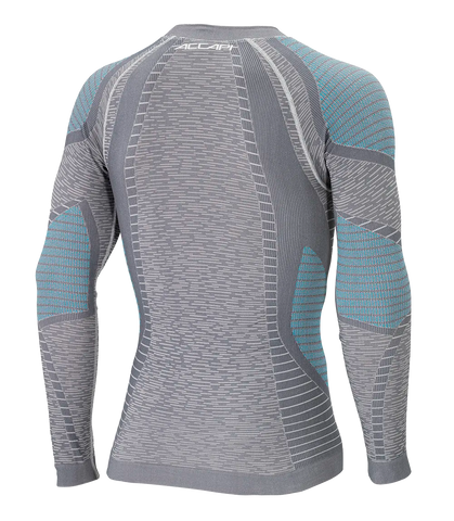 Men's Long Sleeve Shirt ERGOCYCLE - Anthracite/Silver - Hover