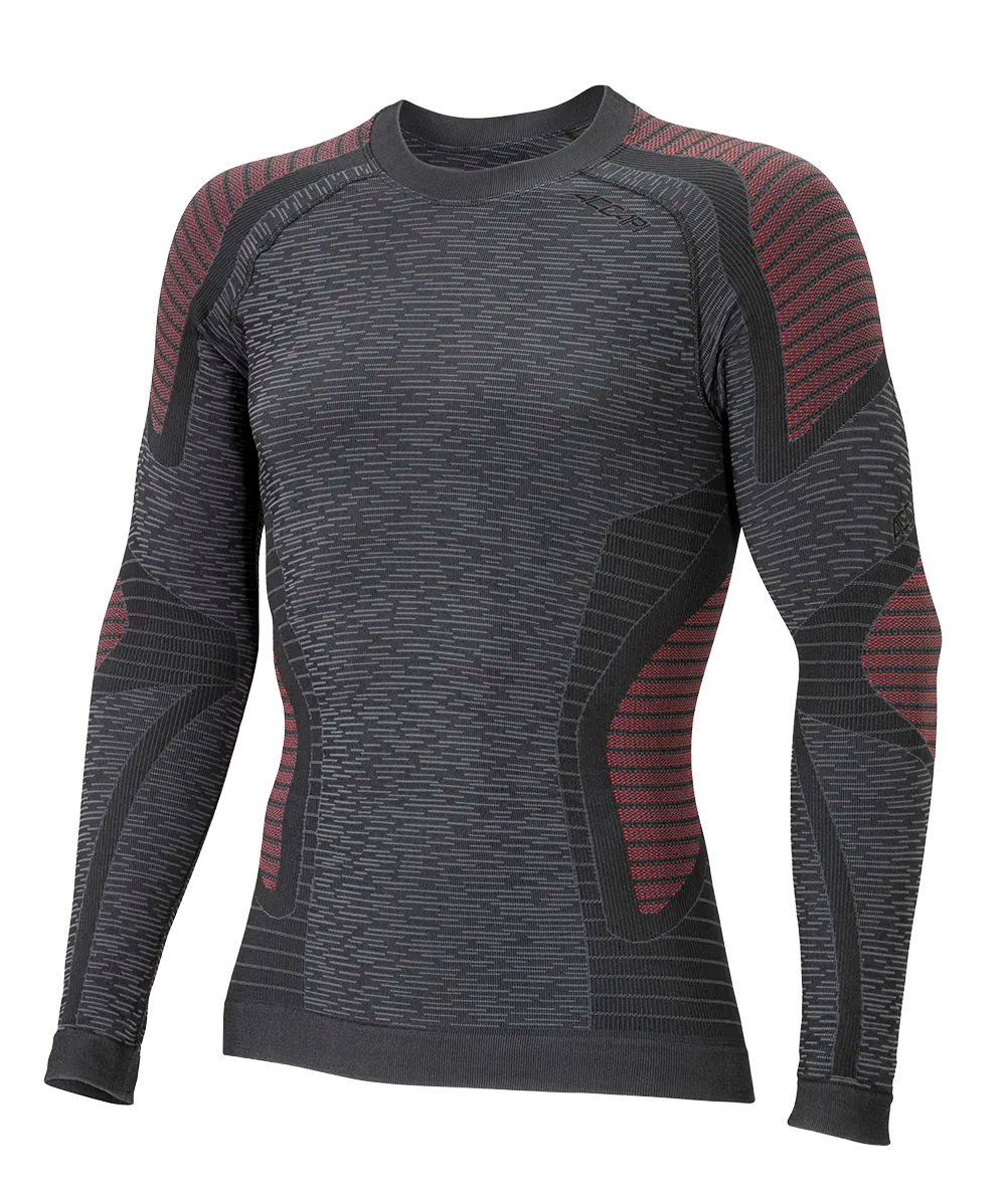 Men's Long Sleeve Shirt ERGOCYCLE - Black/Anthracite