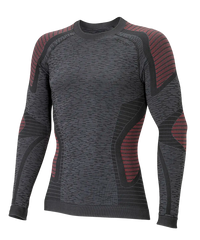 Men's Long Sleeve Shirt ERGOCYCLE - Black/Anthracite