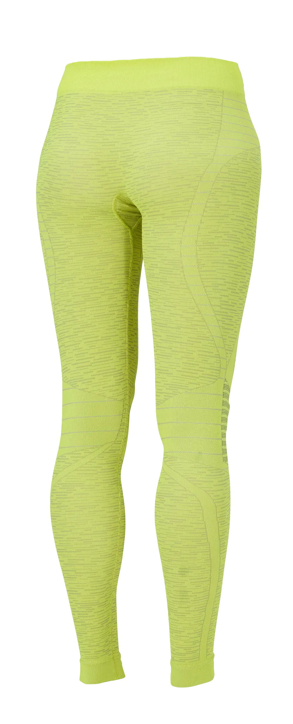 Men's Long Pants ERGOCYCLE - Yellow Fluo/Silver