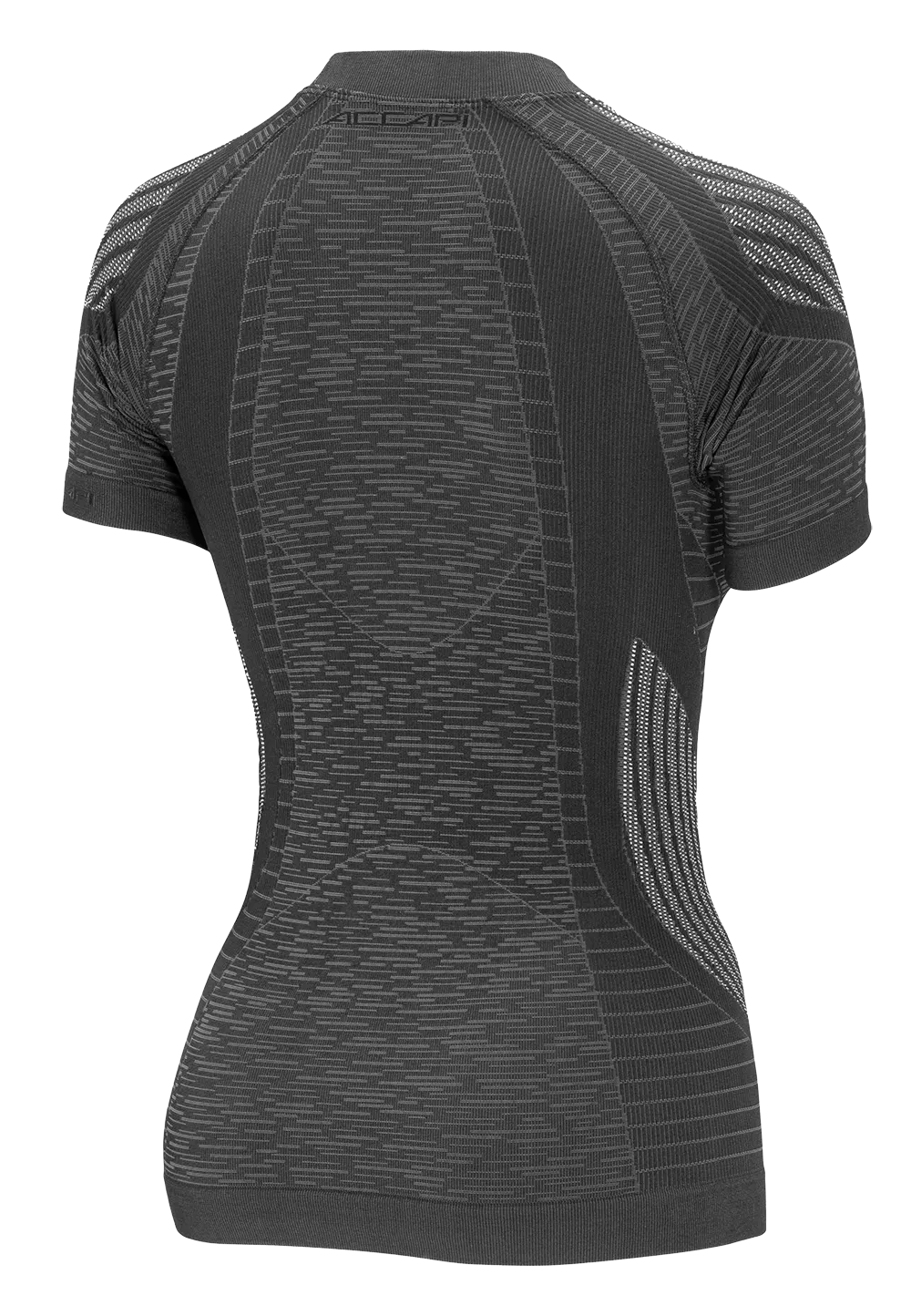 Women's Short Sleeve Shirt ERGOCYCLE - Black/Anthracite