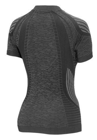 Women's Short Sleeve Shirt ERGOCYCLE - Black/Anthracite - Hover