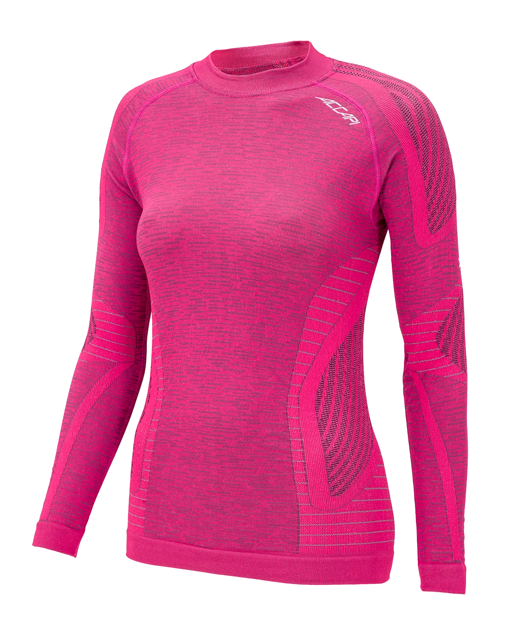 Women's Long Sleeve Shirt ERGOCYCLE - Fuxia/Anthracite