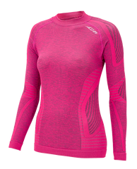 Women's Long Sleeve Shirt ERGOCYCLE - Fuxia/Anthracite