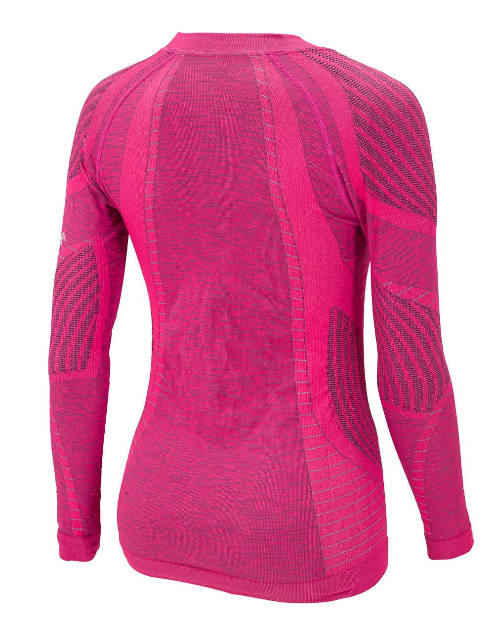 Women's Long Sleeve Shirt ERGOCYCLE - Fuxia/Anthracite