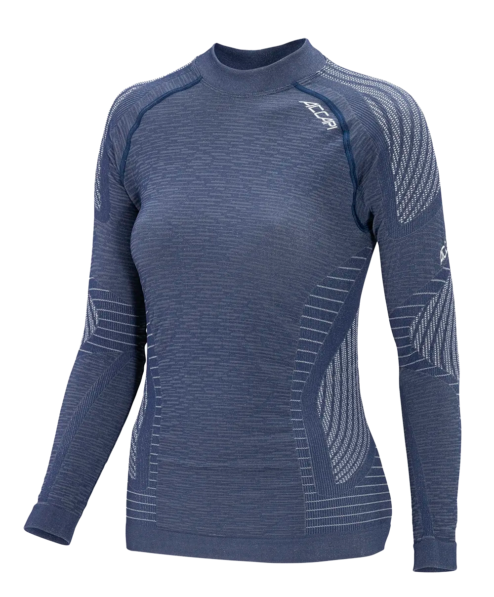 Women's Long Sleeve Shirt ERGOCYCLE - Blue/Anthracite