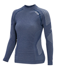 Women's Long Sleeve Shirt ERGOCYCLE - Blue/Anthracite