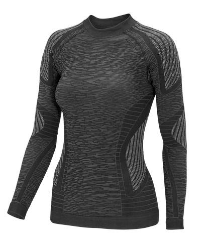 Women's Long Sleeve Shirta ERGOCYCLE - Black/Anthracite