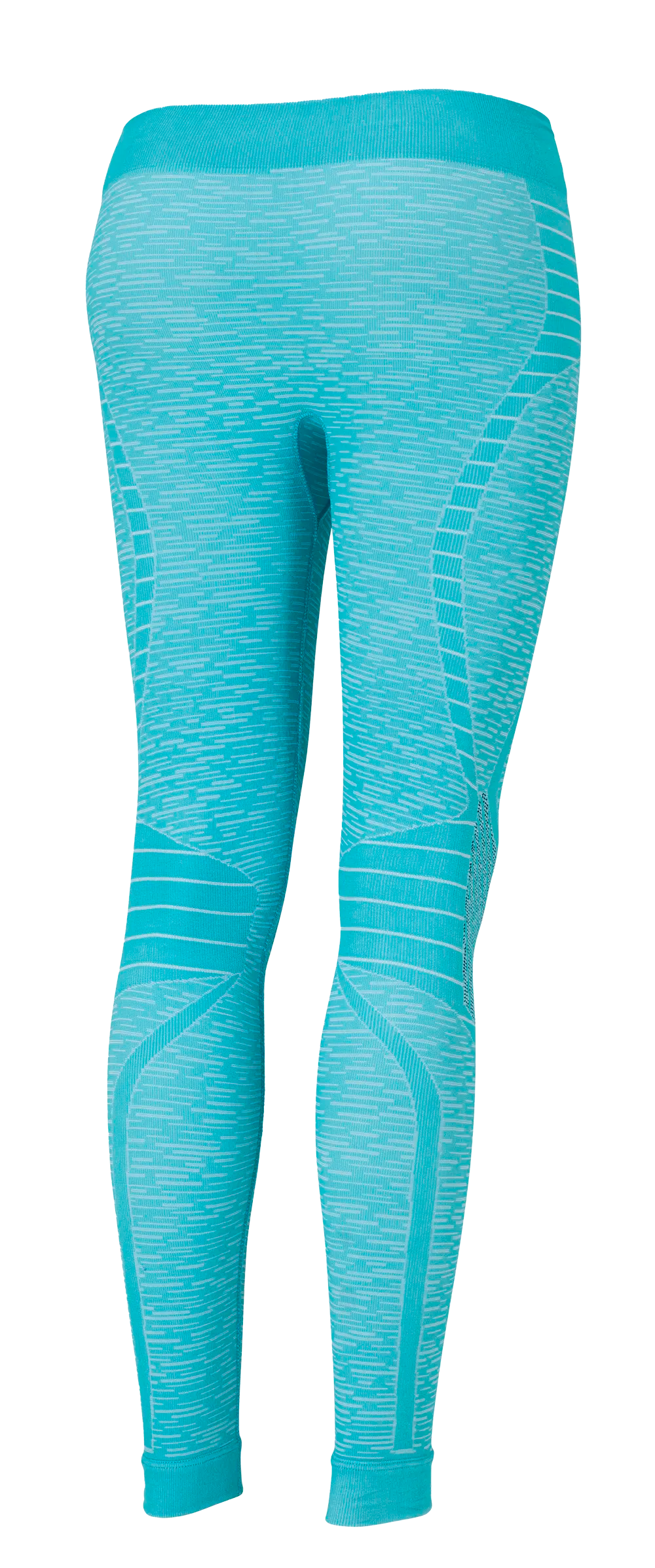 Women's Long Pants ERGOCYCLE - Turquoise/White