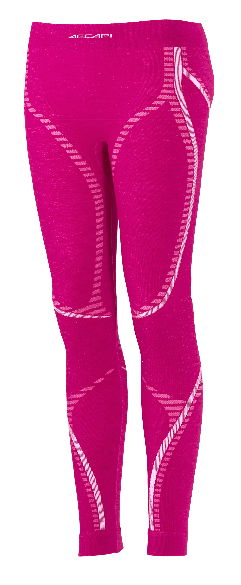 Women's Long Pants ERGOWOOL - Fuxia/White