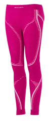 Women's Long Pants ERGOWOOL - Fuxia/White