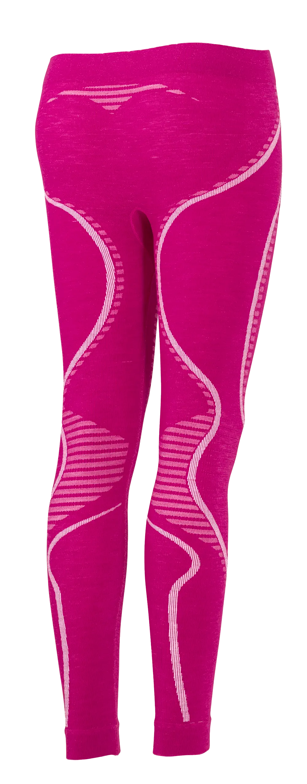 Women's Long Pants ERGOWOOL - Fuxia/White