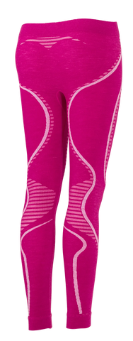 Women's Long Pants ERGOWOOL - Fuxia/White - Hover