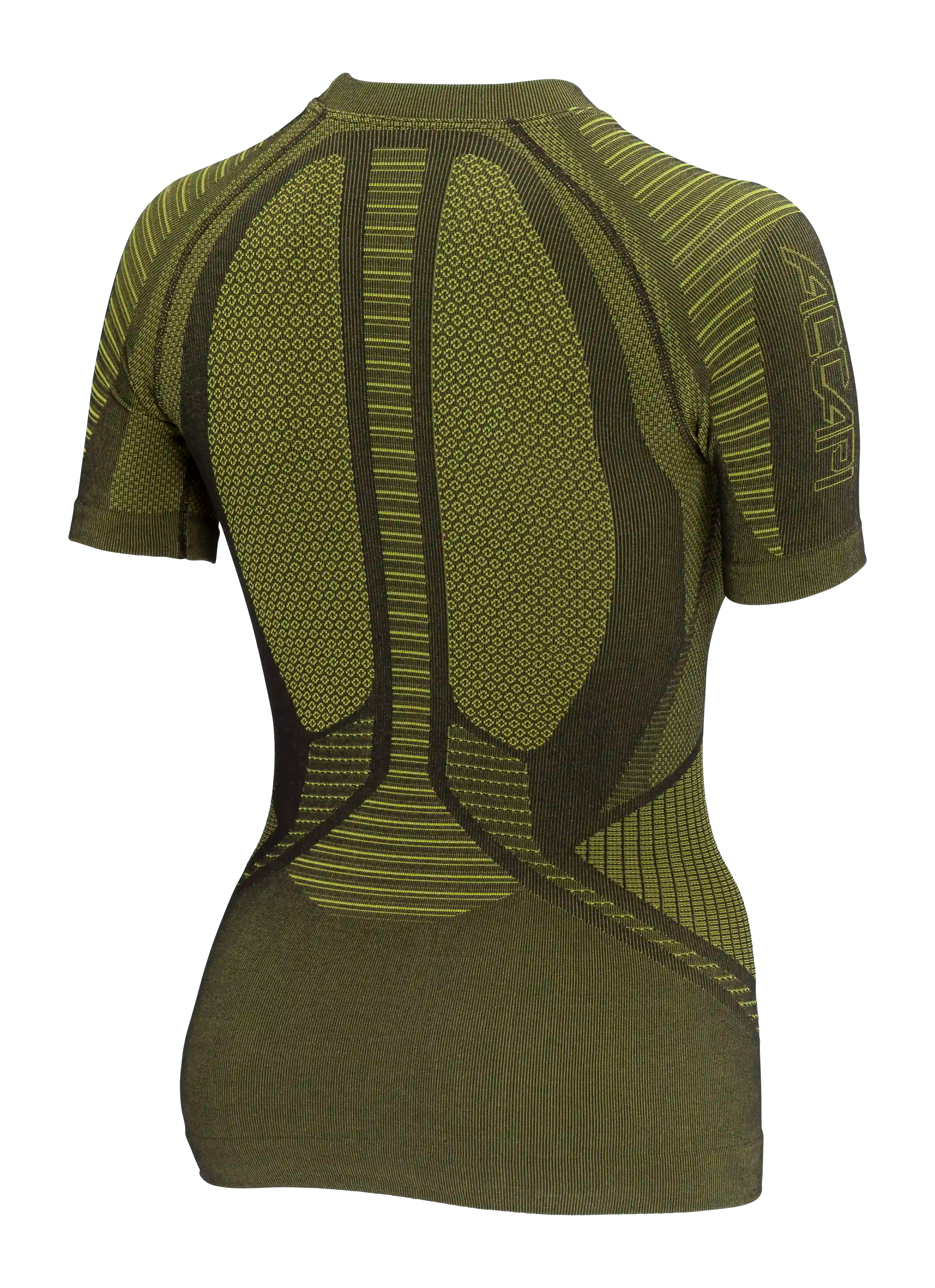 Maglia Maniche Corte Uomo XPERIENCE - Black/Lemon