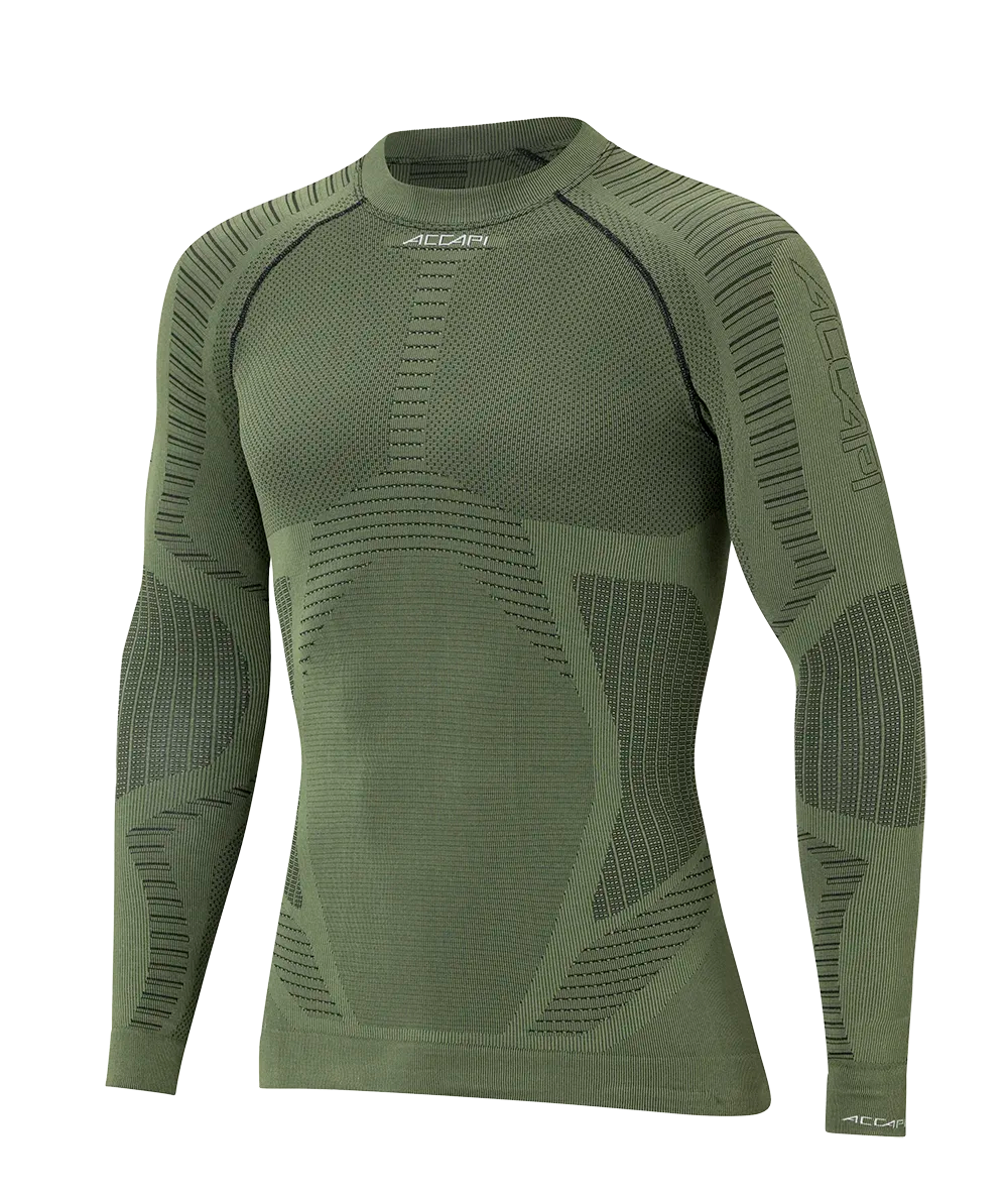 Maglia Maniche Lunghe Uomo XPERIENCE - Olive/Black