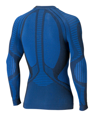 Men's Long Sleeve Shirt XPERIENCE - Black/Electric Blue - Hover