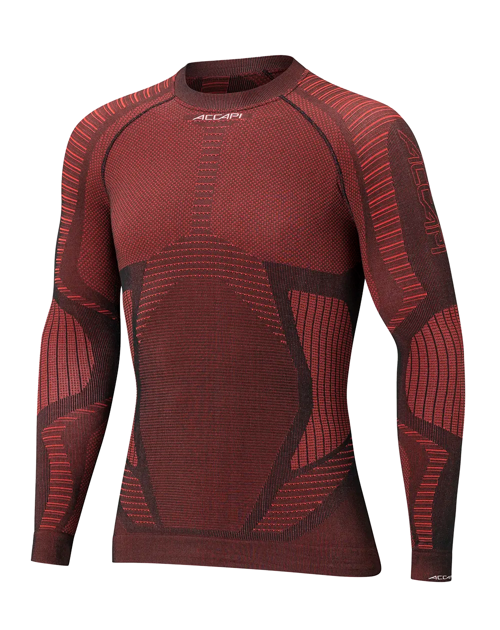 Men's Long Sleeve Shirt XPERIENCE - Black/Red