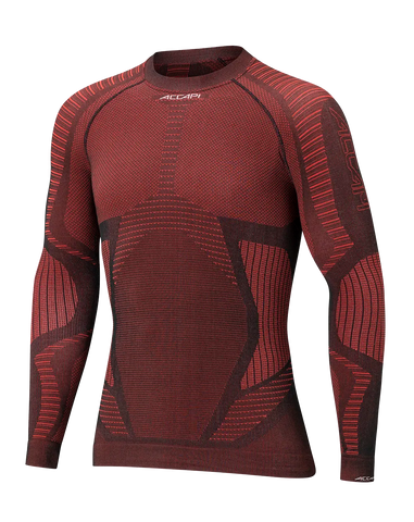 Men's Long Sleeve Shirt XPERIENCE - Black/Red